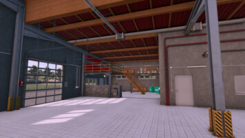 Modern German Village Fire Station FS25 Modern German Village Fire Station FS25