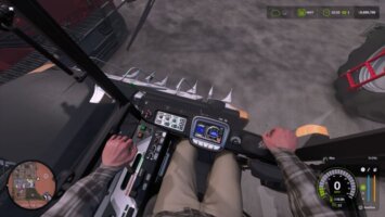 Realistic camera in the cabin v1.2.0.0 fs25