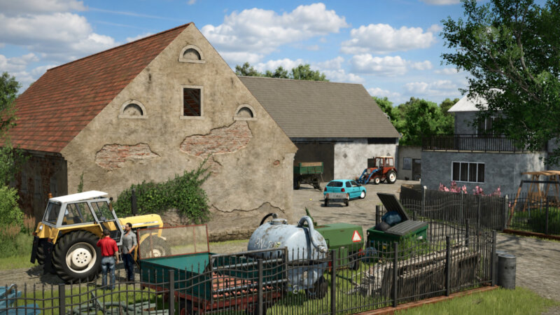 Kleiner polnischer Bauernhof [Rychława] FS25