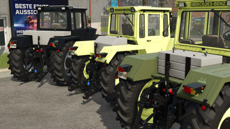 Pakiet obciążników MB-Trac FS25
