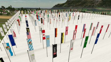 Pakiet flag XXL Prefab (Prefab*) FS25