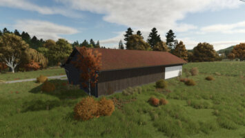 Agricultural Hall With Workshop FS25