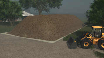 Dunghaufen Lagerfläche FS25