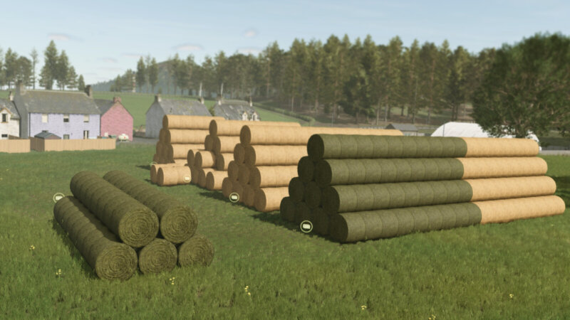 Rundballenlager FS25