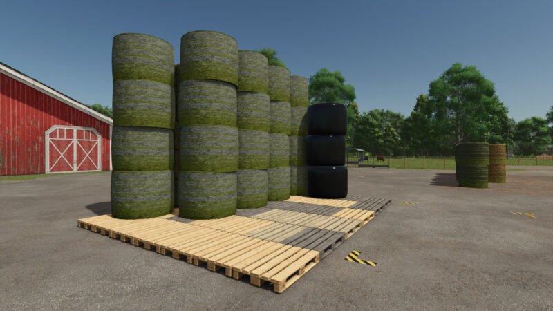 Stored Bale Aesthetics FS25