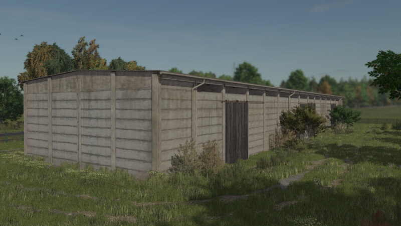 GDR Straw And Grainhall FS25