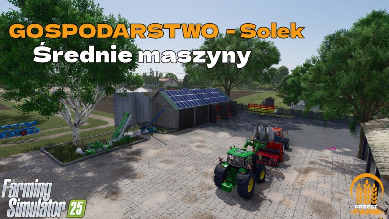 Medium Farm Machines - Solek (Savegame) FS25